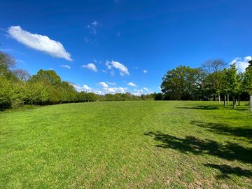 Large flat areas to pitch