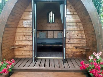 Outside the pod