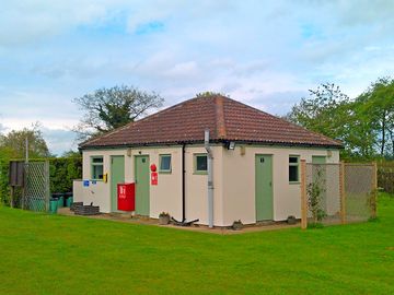 Shower and toilet facilities