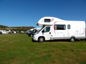 Spacious pitches