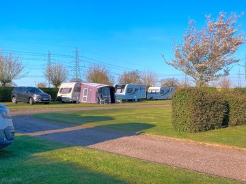 View of caravan park