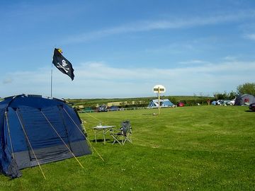 Play area in the field