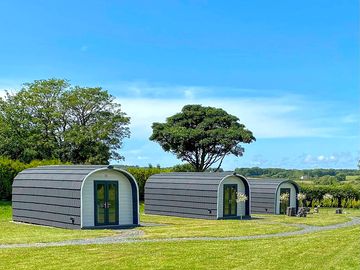 Glamping pod site