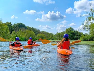 Kayak at the site