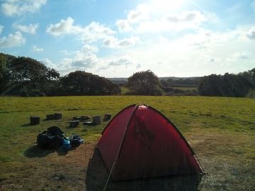 Pitched up