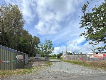 Entrance to the site