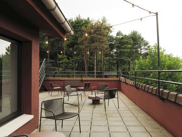 Bar terrace