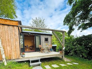 Orchard Cabin and decking