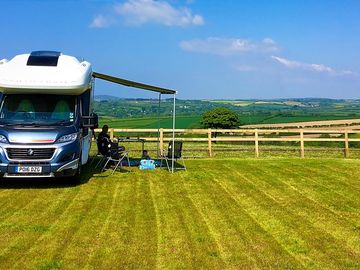Motorhome and touring area