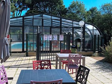 Terrace and swimming pool