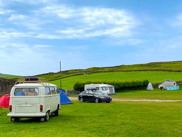 Visitor image of the view from their pitch