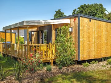 Exterior 2 bed cottage confort caravan