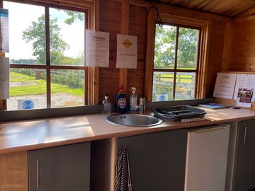 Washing-up facilities