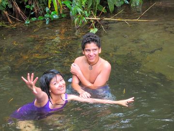 The natural swimming pool