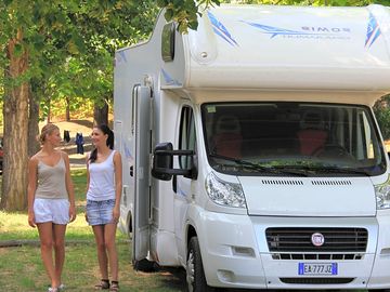 Motorhome and touring pitches