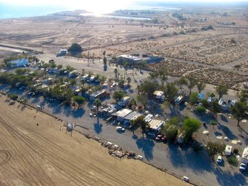 Aerial view of the park