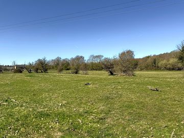 Family camping field