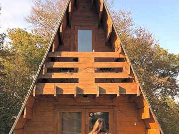 Cabane en A chalet