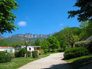 Great view of the mountains from the holiday homes