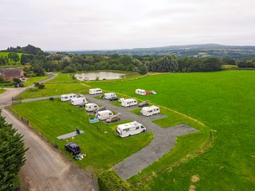 Aerial view of site