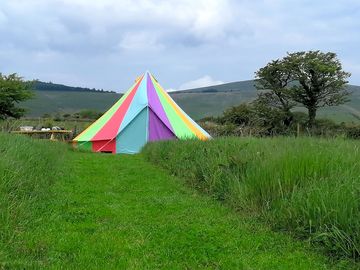 Best campsite in pembrokeshire. big pitches, lots of space, your own loo