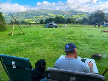 View from camp crick