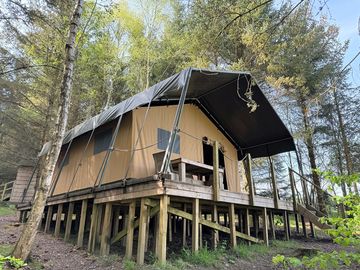 Kestrel's keep safari tent