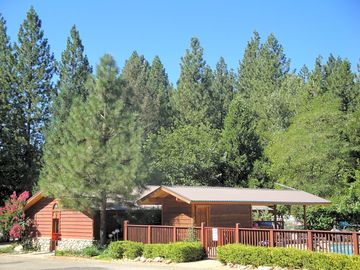 Some of the buildings on site