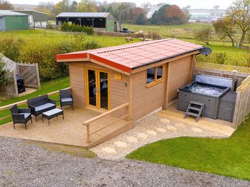 Buttercup lodge from above