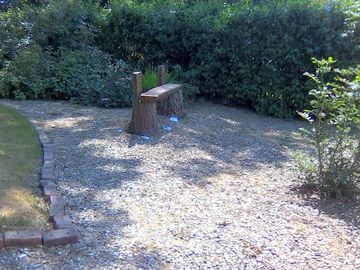 A quiet seat in the shade