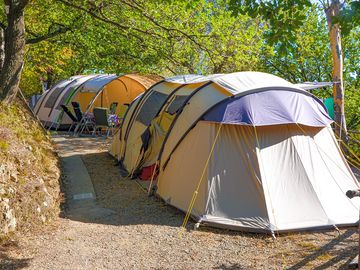 Large tent pitches