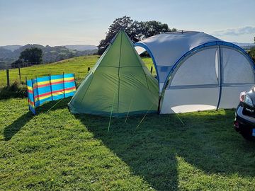 Comfortably sized pitches