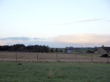 View over farmland