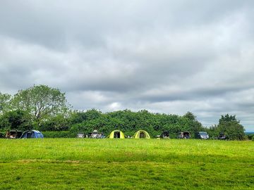 Room for twinning tents on the field