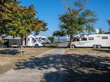 Caravan pitches