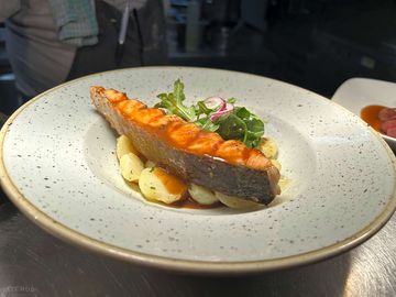 Restaurant food