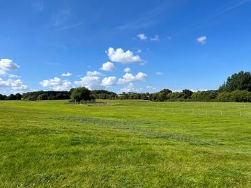 View of the camping field
