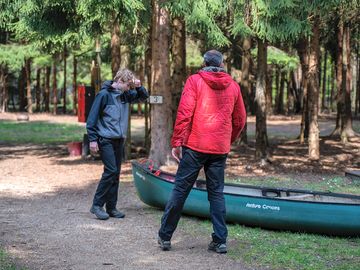 Camping pathway