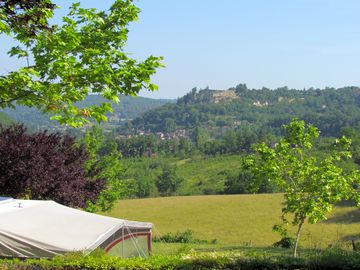 Scenic view from the site