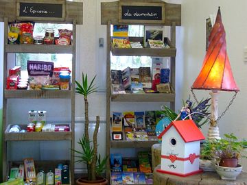 Grocery store and camping shop