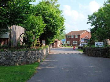 Entrance to the campsite