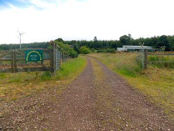Entrance to the site