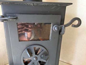Logburner to keep guests cosy