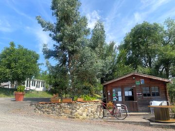 Entrance to the site