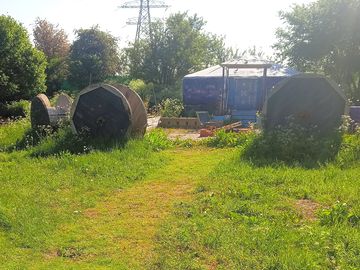 Yurt entrance