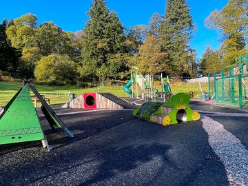 On site playground which boasts an astroturf, zip wire, woodland adventure course and more.