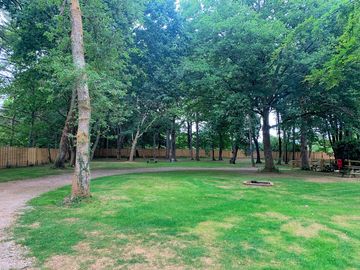 Camping pitches. The area is undergoing construction and improvement