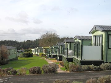 View of the caravans