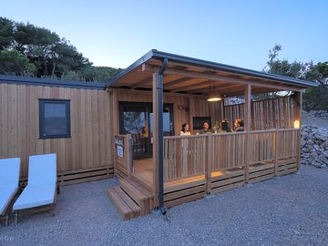 Outside patio
