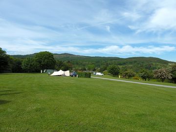 Sunny day at the site
